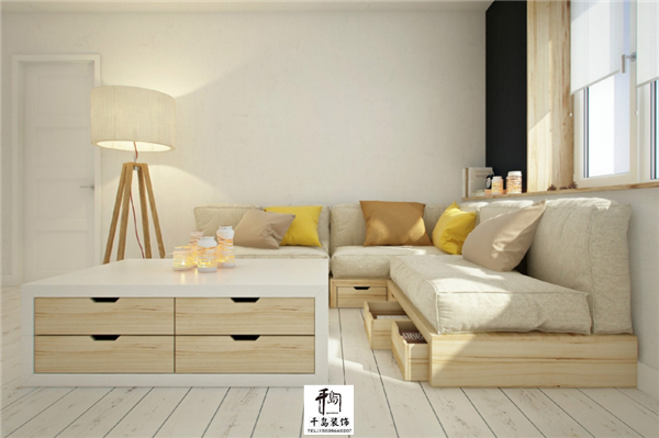 百變沙發(fā)助陣，客廳完美收納