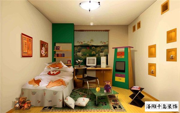 兒童房裝修細(xì)節(jié)——兒童地墊，保衛(wèi)孩子爬行