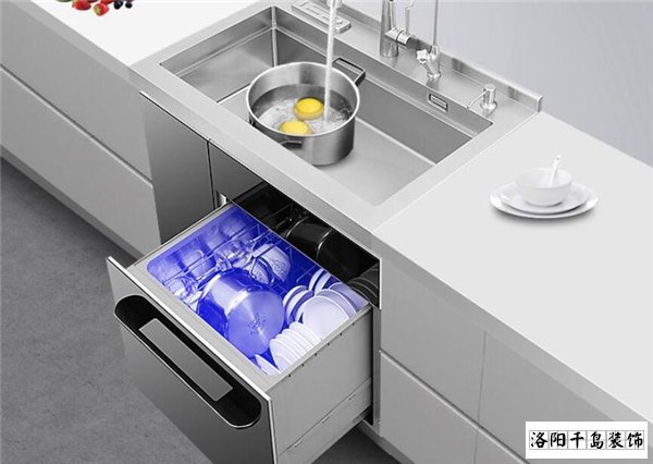 集成式水槽，儲物多功能