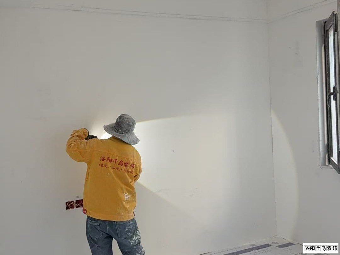 洛陽(yáng)千島裝飾施工照片